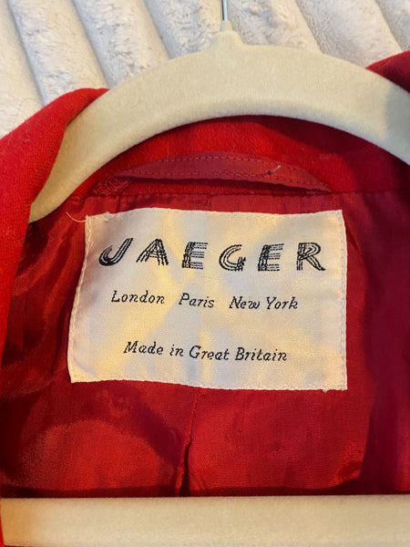Vintage Jaeger Wool Coat Medium/