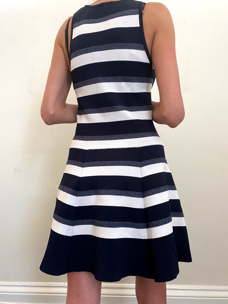 A.L.C. Huntington Stripe Dress Medium