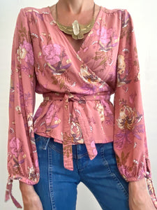 Spell and the Gypsy wrap blouse Large