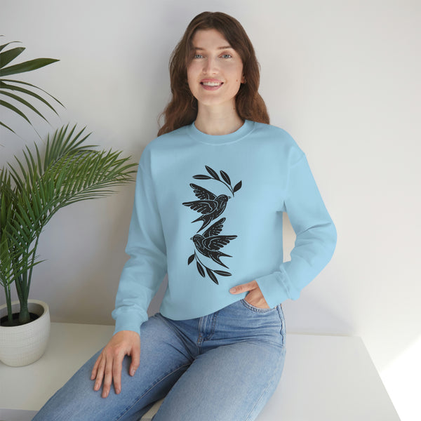 Duo Birds Crewneck Sweatshirt