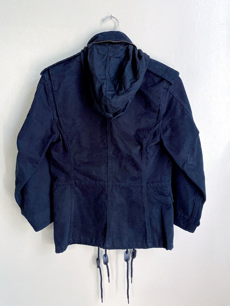 Isabel Marant Etoile Utility Jacket. Size 1/Small. Cotton. Hidden hood. Zip and snap front. Excellent used condition. 