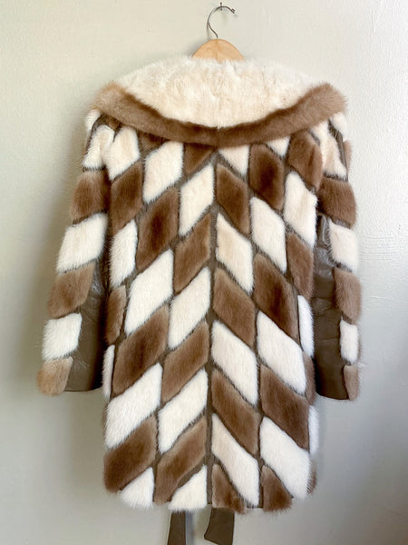 Private Collection: Patchwork Fur with Leather Trim
