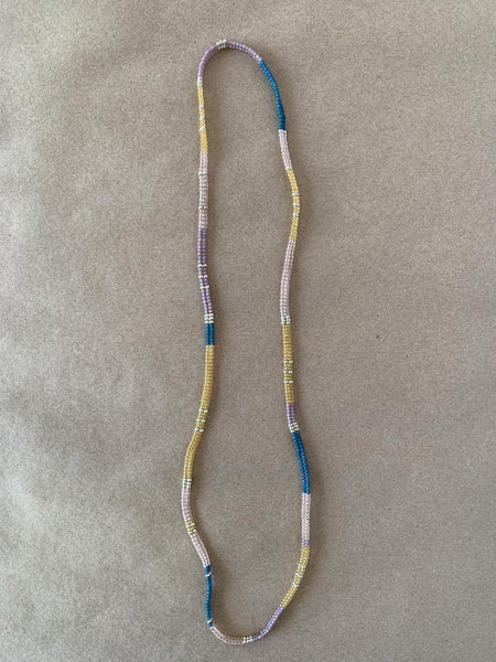 Handmade beaded necklace.