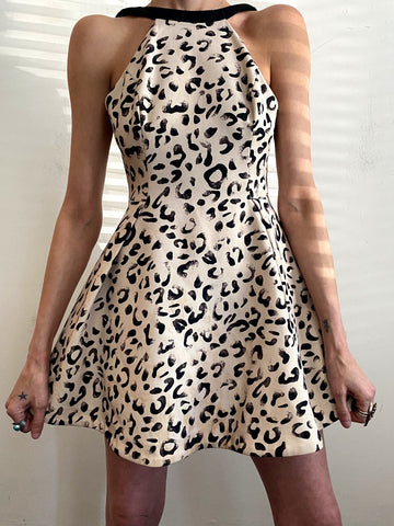 Keepsake the Label Leopard Dress Small
