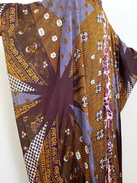 Private Collection: Vintage 70's Kimono Sleeve Gown One Size Fits All