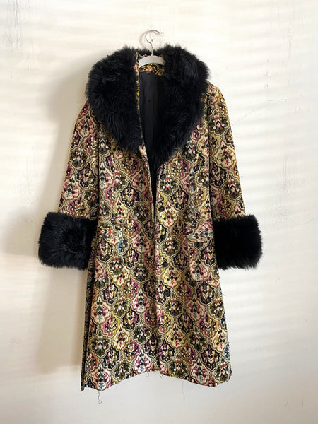 Private Collection: Vintage Tapestry Coat Small