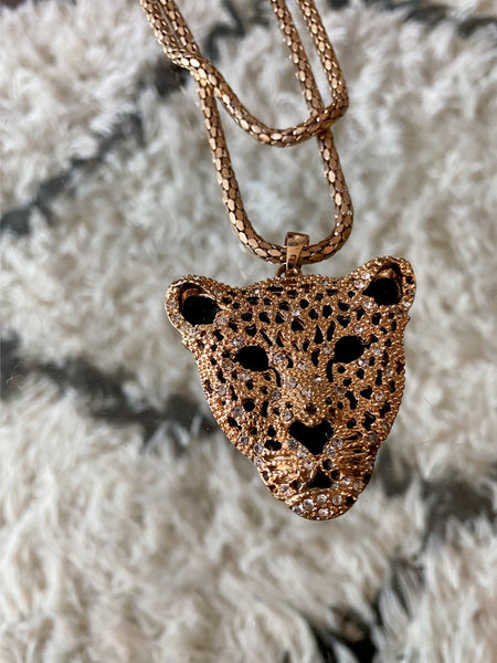 Vintage Tiger Necklace