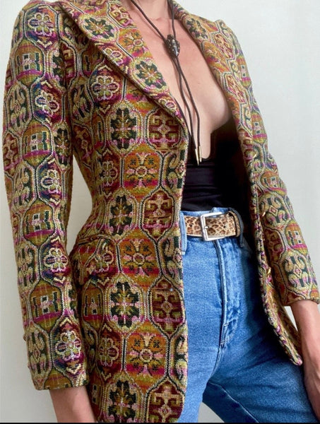Private Collection: Vintage Tapestry Blazer XS/S