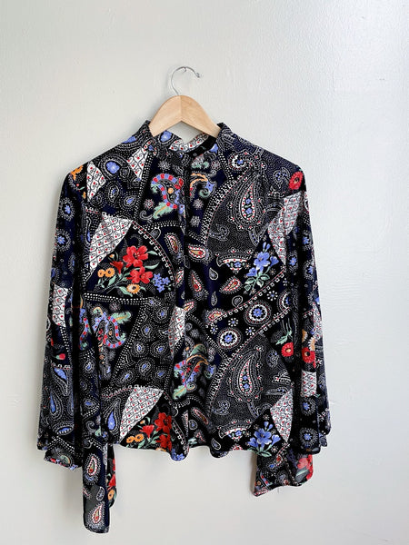 Private Collection: 70's Angel Wing Blouse